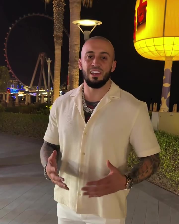 Jayden Urban, founder of The DXB Vault, in Dubai